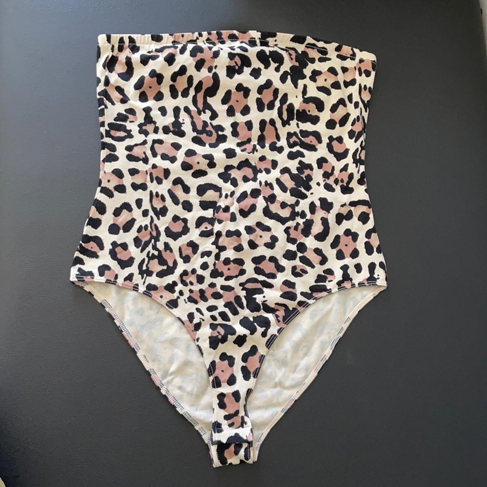 Charlotte russe cheetah print body suit